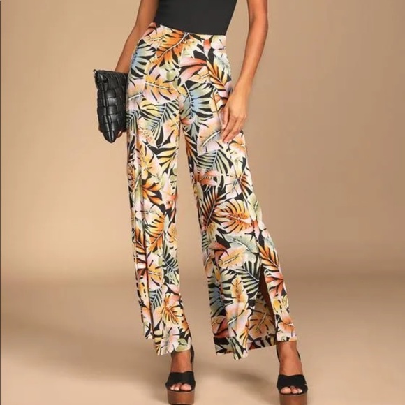 COPY - Billabong GORGEOUS Split Spirit Tropical Beach Pant - Picture 2 of 6